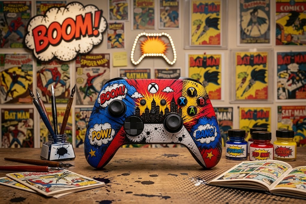 Comic Xbox Controller