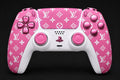 🩷 LV Monogram Pink PS5 Controller