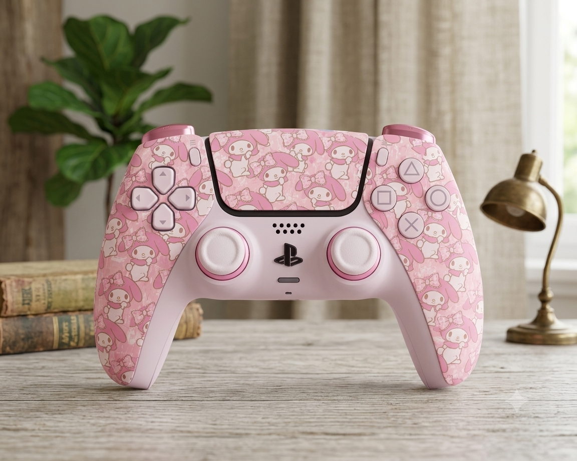 My Melody PS5 Controller