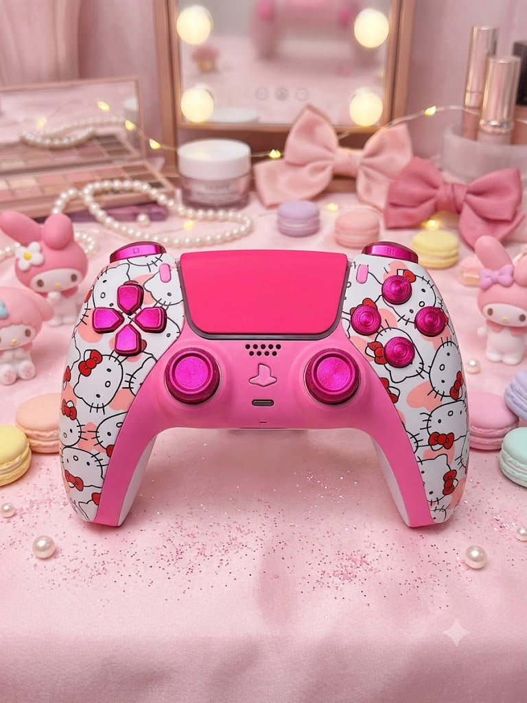 Hello Kitty PS5 Controller